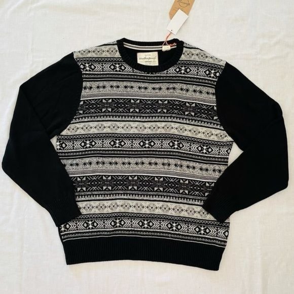 Original Weatherproof Vintage Style Holiday Sweater sz L New 100% Cotton - Picture 3 of 9